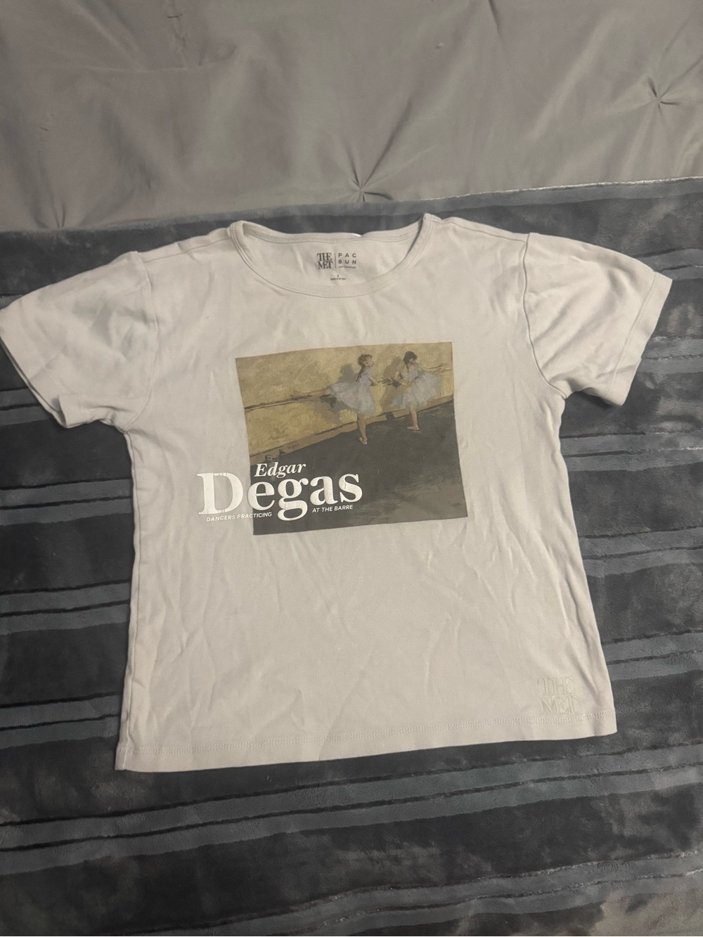 PacSun White Edgar Degas Graphic Tee